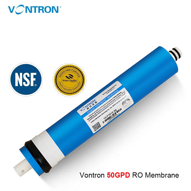 Vontron ULP1812-50G Reverse Osmosis 50GPD Membrane RO Universal Compatible Replacement RO Fits Residential Water Filter Purifier
Vontron ULP1812-50G Reverse Osmosis 50GPD Membrane RO Universal Compatible Replacement RO Fits Residential Water Filter Purifier