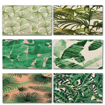 1Pcs Tropical Plants Pattern Kitchen Placemat Coaster Dining Table Mats Cotton Linen Pad Bowl Cup Mat 42*32cm Home Decor MP0026
1Pcs Tropical Plants Pattern Kitchen Placemat Coaster Dining Table Mats Cotton Linen Pad Bowl Cup Mat 42*32cm Home Decor MP0026