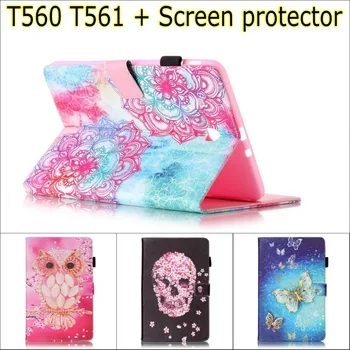 Case For Samsung Galaxy Tab E 9.6 T560 T561 Cartoon Flower Card Stand Leather Case Cover for Samsung SM-T560 T561 Screen Film
Case For Samsung Galaxy Tab E 9.6 T560 T561 Cartoon Flower Card Stand Leather Case Cover for Samsung SM-T560 T561 Screen Film
