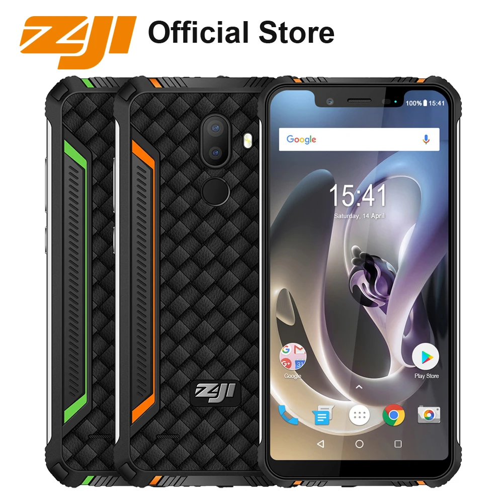 HOMTOM ZOJI Z33 4600 мАч 3 ГБ 32 IP68 Водонепроницаемый телефон 5 85 дюймов HD + 19:9 Смартфон Android 8 1