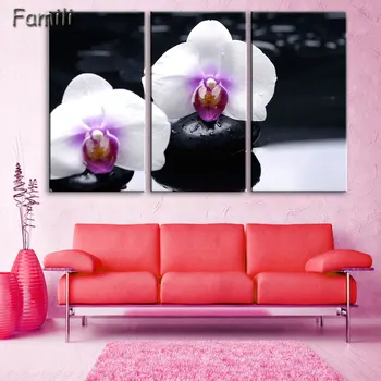 No Frame 3 Panels Printed Orchid Flower Canvas Oil Painting Cuadros Decoracion Wall Picture In Living Room Modern Canvas Art
No Frame 3 Panels Printed Orchid Flower Canvas Oil Painting Cuadros Decoracion Wall Picture In Living Room Modern Canvas Art