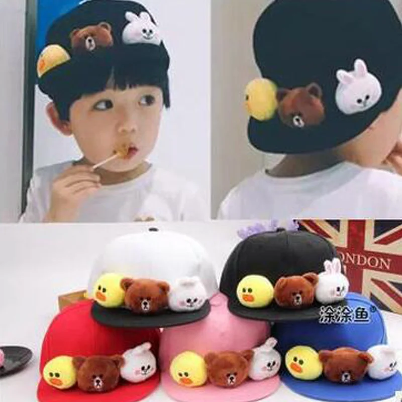 ZSIIBO Hat Korean version of the baseball cap hip hop brown baby shade spring and autumn cartoon cute children bear rabbit tide
ZSIIBO Hat Korean version of the baseball cap hip hop brown baby shade spring and autumn cartoon cute children bear rabbit tide