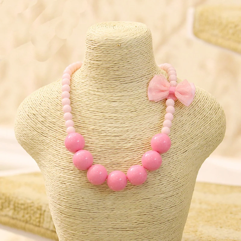 1pc Cute DIY Toys for Children Kids Girls Candy Color Necklace Beads Toys Simulated Pearl Choker Kids Girls Necklaces for Kids
1pc Cute DIY Toys for Children Kids Girls Candy Color Necklace Beads Toys Simulated Pearl Choker Kids Girls Necklaces for Kids