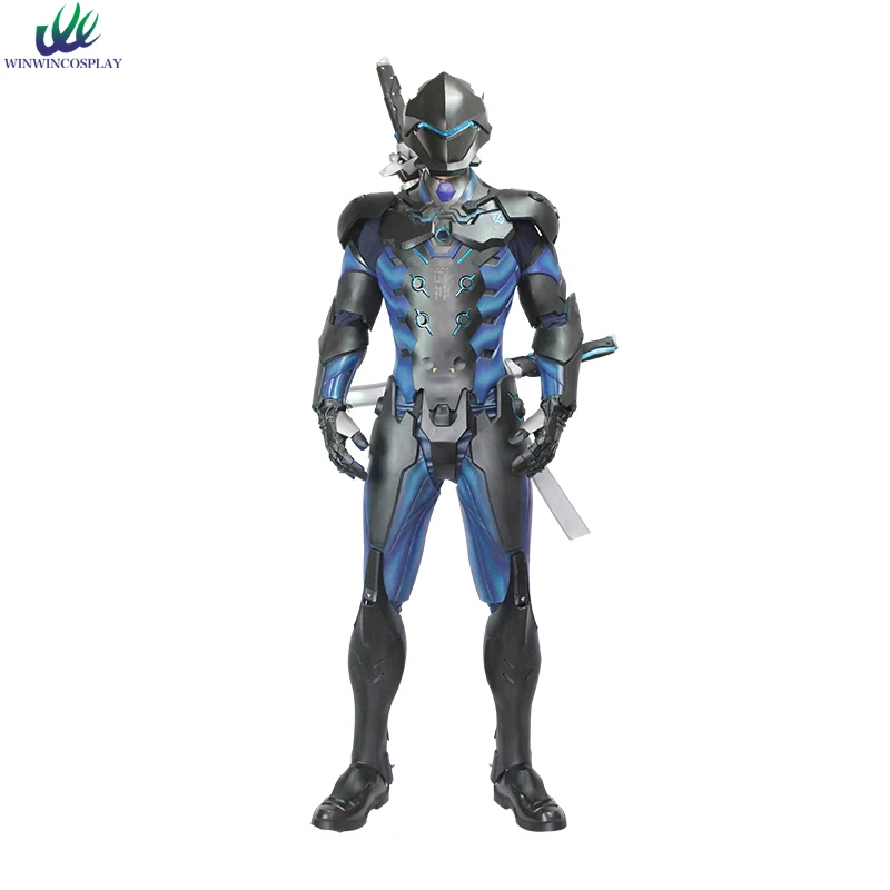Game OW Over And Watch Genji Carbon black Cosplay Full Set With Weapon Mask Cosplay Weapon Props Comic Party Halloween Cosplay
Game OW Over And Watch Genji Carbon black Cosplay Full Set With Weapon Mask Cosplay Weapon Props Comic Party Halloween Cosplay
