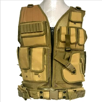 Tactical Molle Vest Adjustable Lightweight Military Airsoft Paintball Vest CS Detachable Assault Swat Vest
Tactical Molle Vest Adjustable Lightweight Military Airsoft Paintball Vest CS Detachable Assault Swat Vest