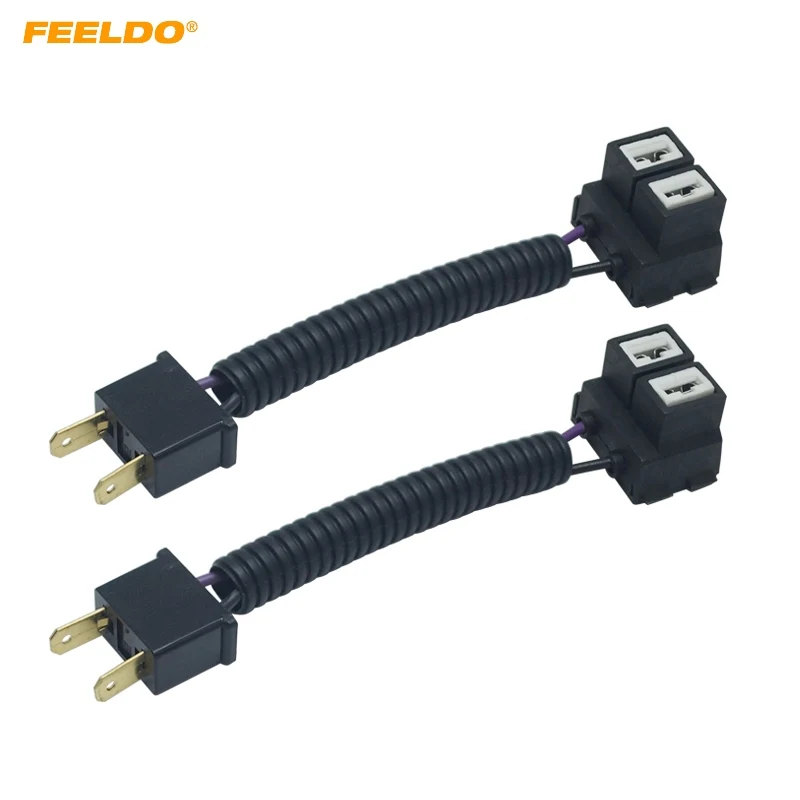 FEELDO 2PC Car H7 Ceramic Socket Heavy Duty Ceramic Wiring Harness Connector For Headlight Bulb Socket Wire Plug Adapter #5948
FEELDO 2PC Car H7 Ceramic Socket Heavy Duty Ceramic Wiring Harness Connector For Headlight Bulb Socket Wire Plug Adapter #5948