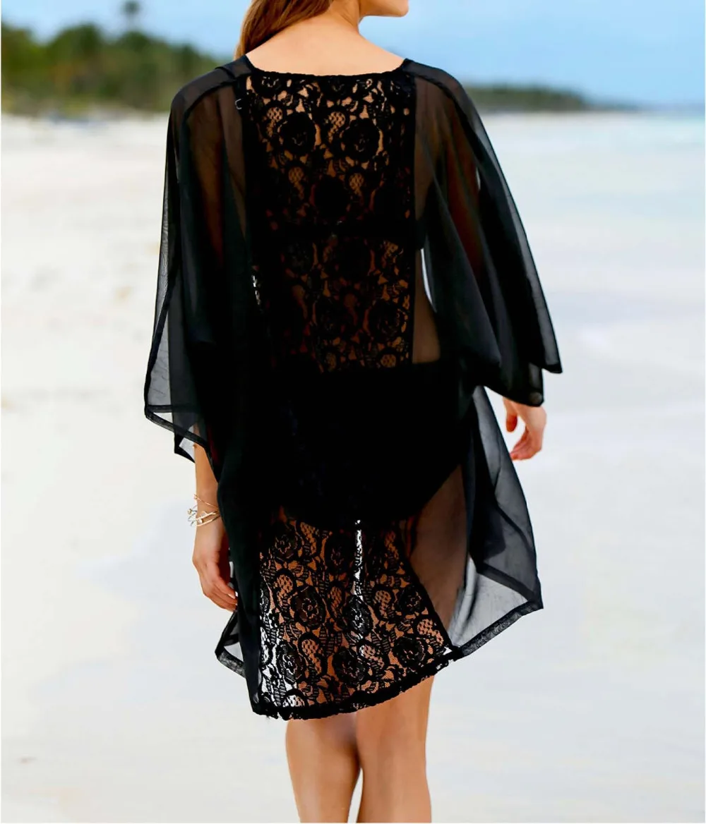 Swimsuit cover up 2018 Chiffon Beach Cover up Lace Bathing suit Cover ups Women Beach wear Pareos Sexy Swimwear Cover up
Swimsuit cover up 2018 Chiffon Beach Cover up Lace Bathing suit Cover ups Women Beach wear Pareos Sexy Swimwear Cover up