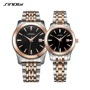 Couple Watch 2019 Men Watches Top Luxury Brand SINOBI Women's Quartz Watch Male Clock Ladies Wristwatch Fashion lover Watch Gift
Couple Watch 2019 Men Watches Top Luxury Brand SINOBI Women's Quartz Watch Male Clock Ladies Wristwatch Fashion lover Watch Gift