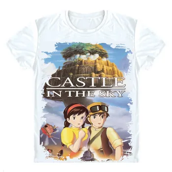 Moe Anime Castle in the Sky T-Shirts Multi-style Short Sleeve Shirts Miyazaki Hayao Tenku no shiro Rapyuta Sheeta Cosplay Shirt
Moe Anime Castle in the Sky T-Shirts Multi-style Short Sleeve Shirts Miyazaki Hayao Tenku no shiro Rapyuta Sheeta Cosplay Shirt