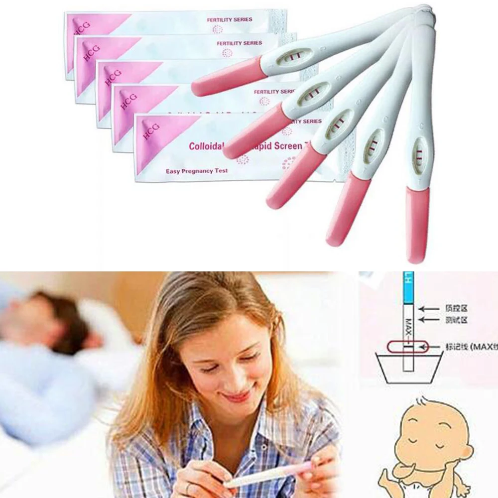 Home Use Accurate Early Pregnancy Strip Test Kit Detection HCG Sticks Test Paper Individually Wrapped Sensitive D348
Home Use Accurate Early Pregnancy Strip Test Kit Detection HCG Sticks Test Paper Individually Wrapped Sensitive D348