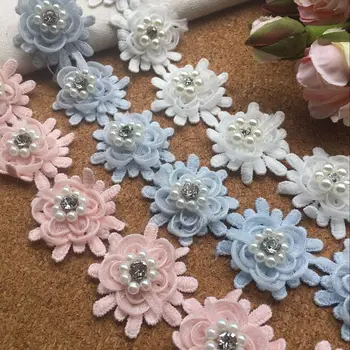 Exquisite Beaded Lace High Quality Net Yarn Terylene Stereoscopic Embroidery Flowers The Bride Wedding Dress Adornment RS2371
Exquisite Beaded Lace High Quality Net Yarn Terylene Stereoscopic Embroidery Flowers The Bride Wedding Dress Adornment RS2371