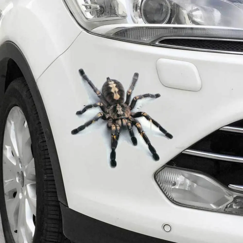 3D стикер для автомобиля наклейки модификации бампера паука s renault clio volvo v60 bmw e61 x3 e83