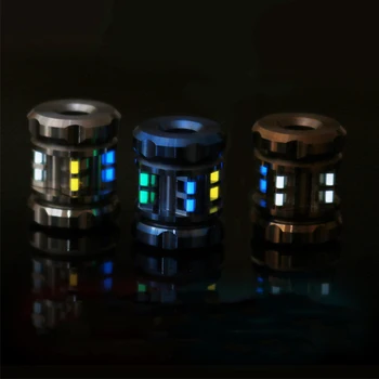 Titanium Alloy Tritium Tube Signal Light Self-luminous Pendant Outdoor Signal Bracelets Necklace Accessories Knife Beads Tools
Titanium Alloy Tritium Tube Signal Light Self-luminous Pendant Outdoor Signal Bracelets Necklace Accessories Knife Beads Tools