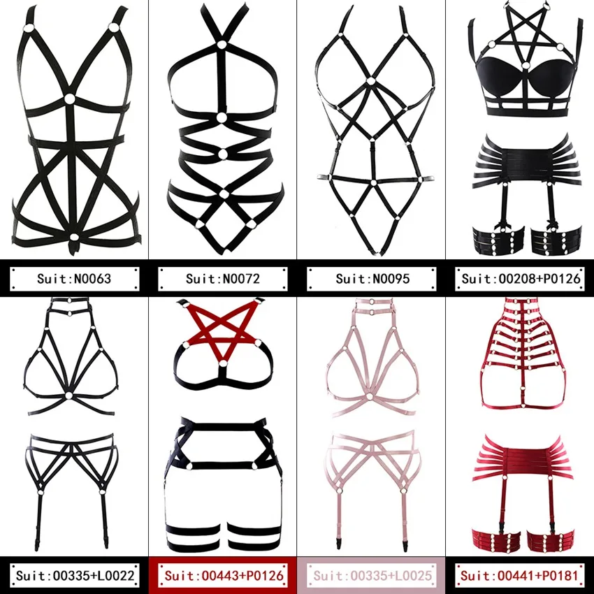 Strappy Harness Bra Sexy women Body Belt Set fashion bralette High Waist Garter Punk Goth Top Cage Plus Size Lingerie
Strappy Harness Bra Sexy women Body Belt Set fashion bralette High Waist Garter Punk Goth Top Cage Plus Size Lingerie