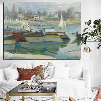 Claude Monet Boat Impressionist Landscape Vintage Poster and Prints Famous Oil Painting on Canvas Wall Picture for Living Room
Claude Monet Boat Impressionist Landscape Vintage Poster and Prints Famous Oil Painting on Canvas Wall Picture for Living Room