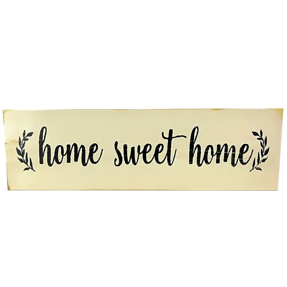 Wood Plaques Rustic Wood Sign Cutout Word Decor Counter Top Home Sweet Home Wooden Creative Farmhouse Style Sign Vintage Shelf
Wood Plaques Rustic Wood Sign Cutout Word Decor Counter Top Home Sweet Home Wooden Creative Farmhouse Style Sign Vintage Shelf