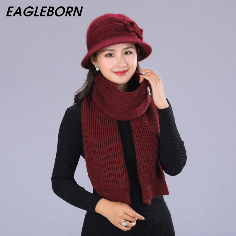 New Women Hat Scarf Set Winter Mom Hat and Scarf Set for Women Rabbit Fur Hat Fending Luxury Winter Knitted Women Bucket HatWarm
New Women Hat Scarf Set Winter Mom Hat and Scarf Set for Women Rabbit Fur Hat Fending Luxury Winter Knitted Women Bucket HatWarm