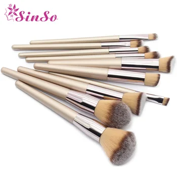 SinSo 10pcs Professional Makeup Brushes Set Wood Handle Make up Brushes Kit Foundation Powder Eyeshadow Face Brushes For Makeup
SinSo 10pcs Professional Makeup Brushes Set Wood Handle Make up Brushes Kit Foundation Powder Eyeshadow Face Brushes For Makeup
