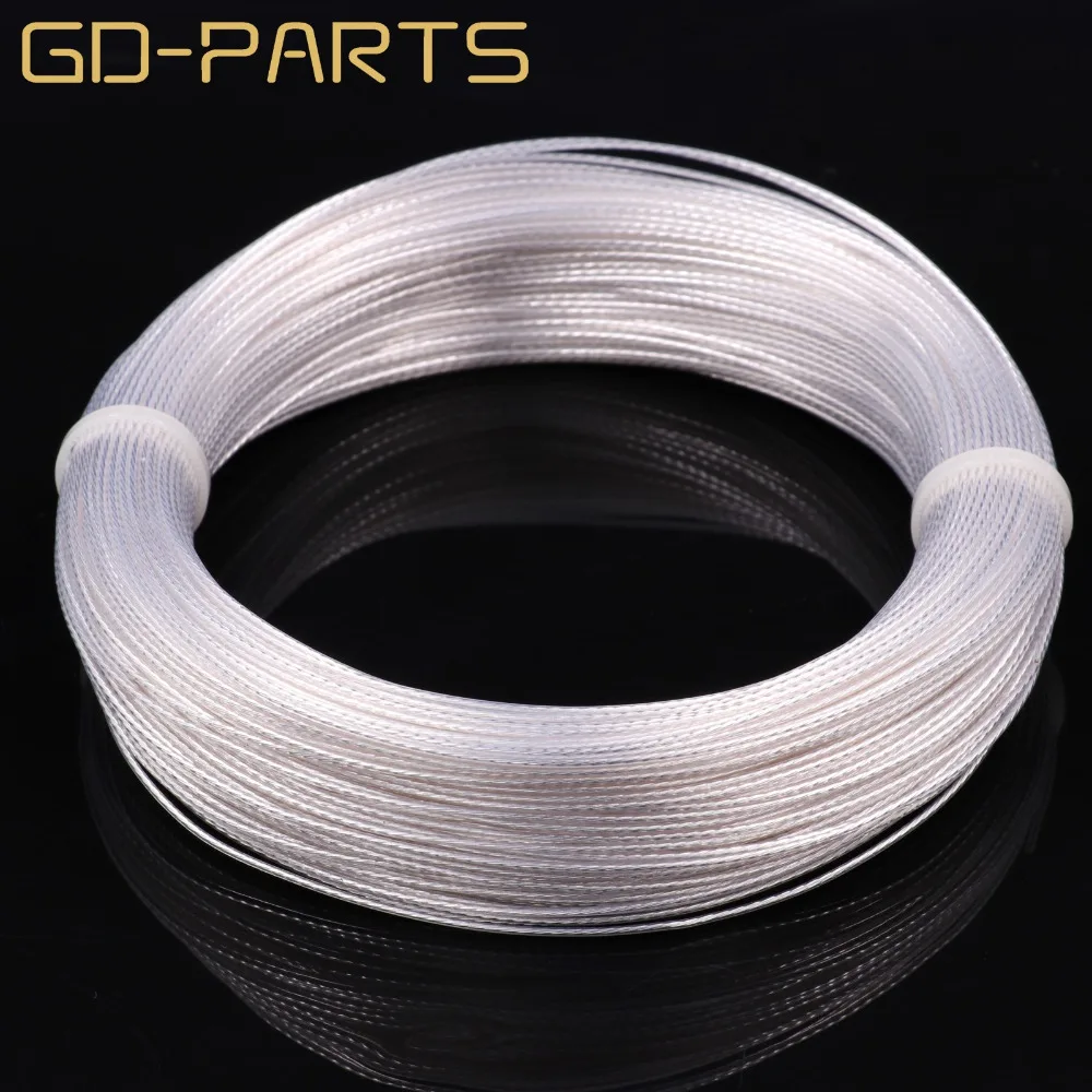1.0mm2 High Purity Silver Plated OCC Teflon Wire Copper Cable For HIFI Audio DIY Headphone Amplifier DIY 0.15mm*7strands AWG-26
1.0mm2 High Purity Silver Plated OCC Teflon Wire Copper Cable For HIFI Audio DIY Headphone Amplifier DIY 0.15mm*7strands AWG-26