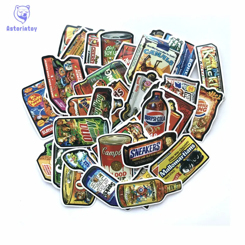 50pcs/1lot Funny snack packaging Sticker Decal For Car Laptop Bicycle Motorcycle Notebook Waterproof Sticker
50pcs/1lot Funny snack packaging Sticker Decal For Car Laptop Bicycle Motorcycle Notebook Waterproof Sticker