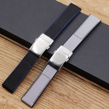 Watch Accessories Applicable to for Breitling Avengers Super Marine Series Nylon Canvas Strap Men's Ladies Rubber Strap 22mm
Watch Accessories Applicable to for Breitling Avengers Super Marine Series Nylon Canvas Strap Men's Ladies Rubber Strap 22mm