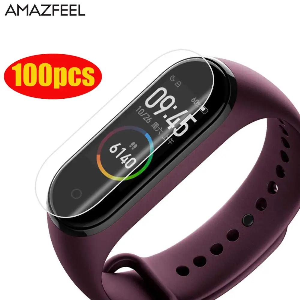 100pcs/Pack For MiBand 4 Screen Protector For Mi Band 4 Screen Protector Film Smart Wristband Accessories Not Tempered Glass
100pcs/Pack For MiBand 4 Screen Protector For Mi Band 4 Screen Protector Film Smart Wristband Accessories Not Tempered Glass