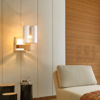 led e14 Nordic Wooden Glass LED Lamp LED Light Wall lamp Wall Light Wall Sconce For Bar Store Foyer Bedroom Corridor Lobby
led e14 Nordic Wooden Glass LED Lamp LED Light Wall lamp Wall Light Wall Sconce For Bar Store Foyer Bedroom Corridor Lobby