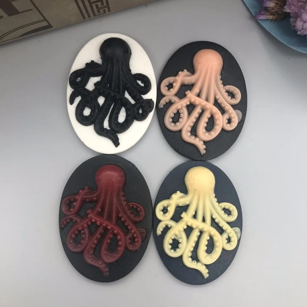 Mixed colors.Resin octopus Cameo .Resin Flatback Cabochon for Necklace Pendant .jewelry.DIY , 30*40mm
Mixed colors.Resin octopus Cameo .Resin Flatback Cabochon for Necklace Pendant .jewelry.DIY , 30*40mm