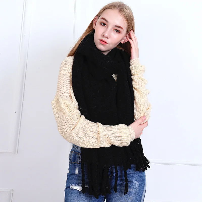 women cashmere scarf pashmina shawl (3)