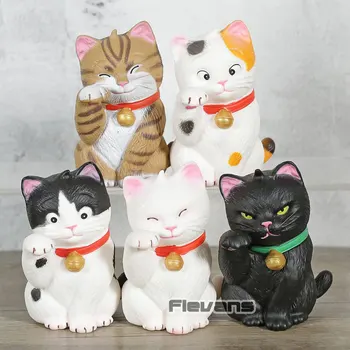 Japan Cartoon Kawaii Lucky Cats PVC Figures Toys Dolls Christmas Birthday Gift 5pcs/set
Japan Cartoon Kawaii Lucky Cats PVC Figures Toys Dolls Christmas Birthday Gift 5pcs/set