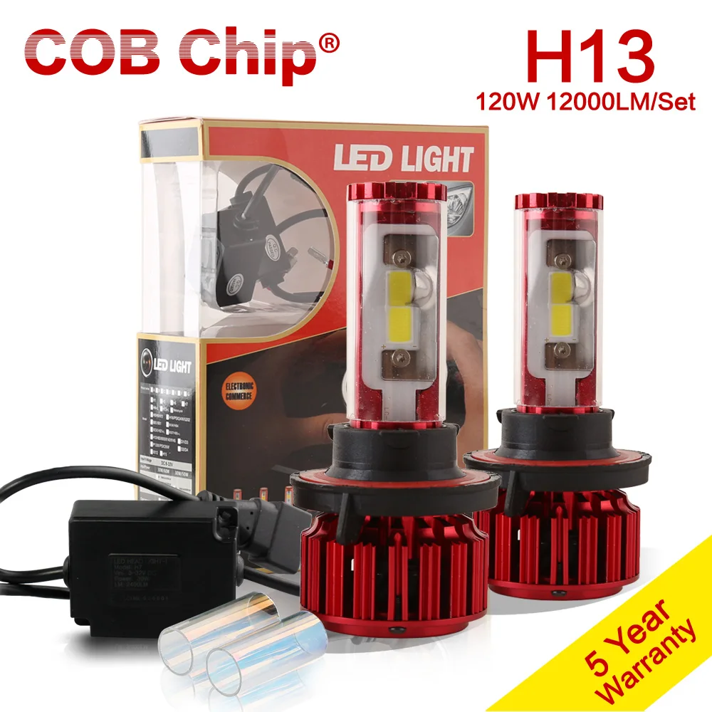 2017 New 120W 10000LM H13 9008 Hi/Lo Beam Super Bright LED Headlight For 2008-2011 FORD Focus 5000K Yale Yellow 6000K White Bulb
2017 New 120W 10000LM H13 9008 Hi/Lo Beam Super Bright LED Headlight For 2008-2011 FORD Focus 5000K Yale Yellow 6000K White Bulb