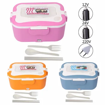 New 1.5L 12V/24V/220V Car/Truck/House Electric Heating Lunch Box Food Warmer 45W
New 1.5L 12V/24V/220V Car/Truck/House Electric Heating Lunch Box Food Warmer 45W