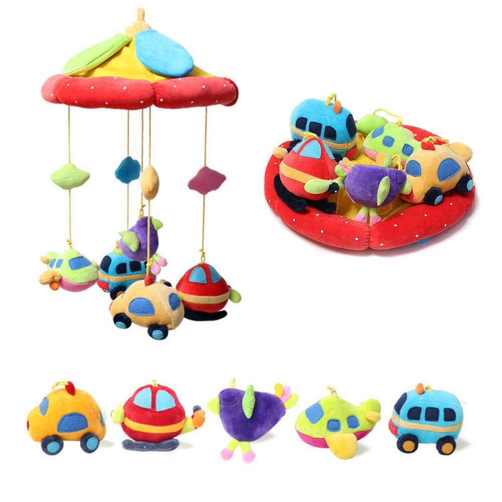 Baby Bedding Rattles Toys Crib Mobile Cartoon Plush Fabric Hanging Bed Bell Music Rotating Rattle Early Learning Children Toys
Baby Bedding Rattles Toys Crib Mobile Cartoon Plush Fabric Hanging Bed Bell Music Rotating Rattle Early Learning Children Toys