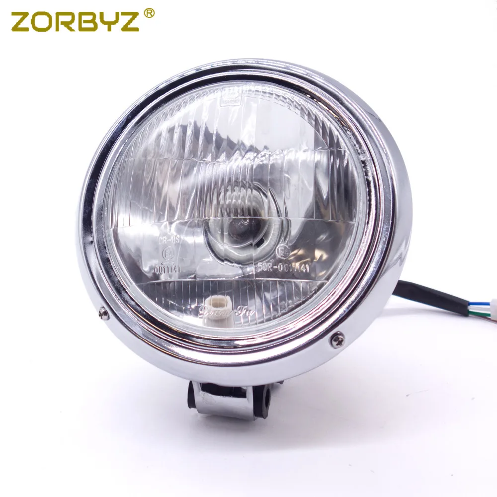 ZORBYZ Chrome HeadLight Head Lamp For Honda Rebel CMX CA 250 Magna 250 750 STEED 400 600
ZORBYZ Chrome HeadLight Head Lamp For Honda Rebel CMX CA 250 Magna 250 750 STEED 400 600