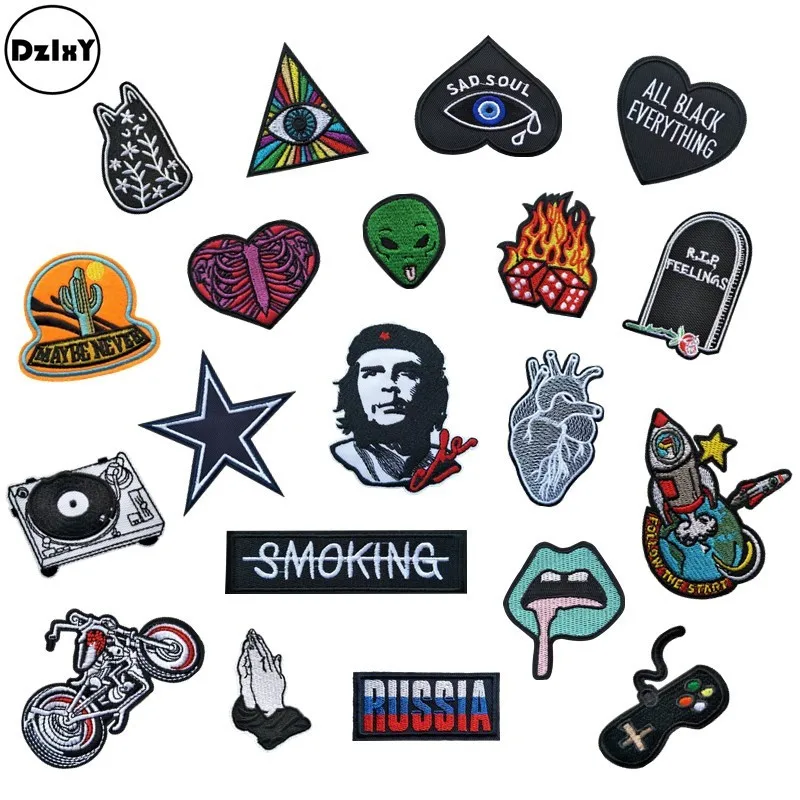 1 PCS Heart Embroidered Patches for Clothing DIY Stripes Applique Clothes Stickers Iron on Creative Badges Biker Parches @W
1 PCS Heart Embroidered Patches for Clothing DIY Stripes Applique Clothes Stickers Iron on Creative Badges Biker Parches @W