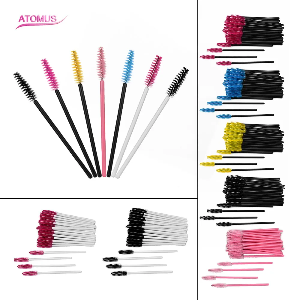 50PCS/pack Disposable Permanent Makeup Eyelash Brush Mascara Wands Applicator Eyelash Comb Brushes Spoolers Makeup Tool
50PCS/pack Disposable Permanent Makeup Eyelash Brush Mascara Wands Applicator Eyelash Comb Brushes Spoolers Makeup Tool