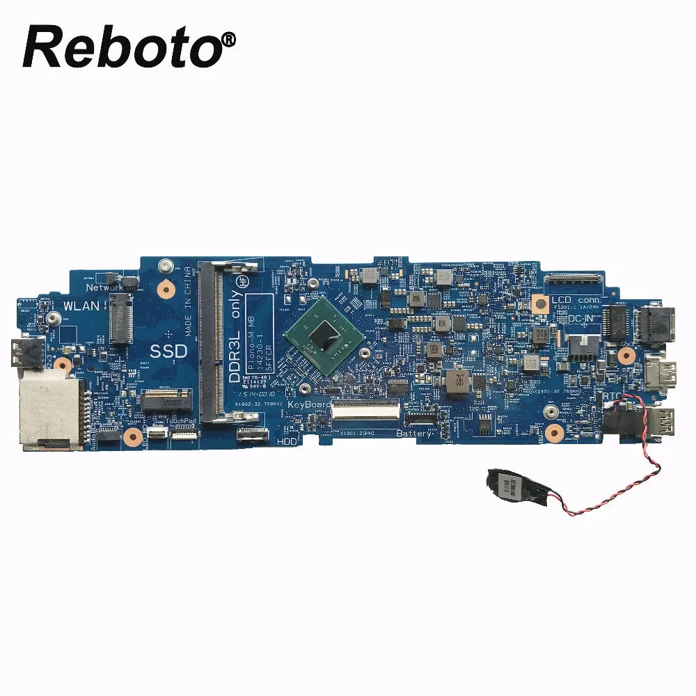 Материнская плата для ноутбука Latitude 11 3150 DDR3L с процессором SR1YW N3540 2 16 ГГц 14230-1 5ffcr