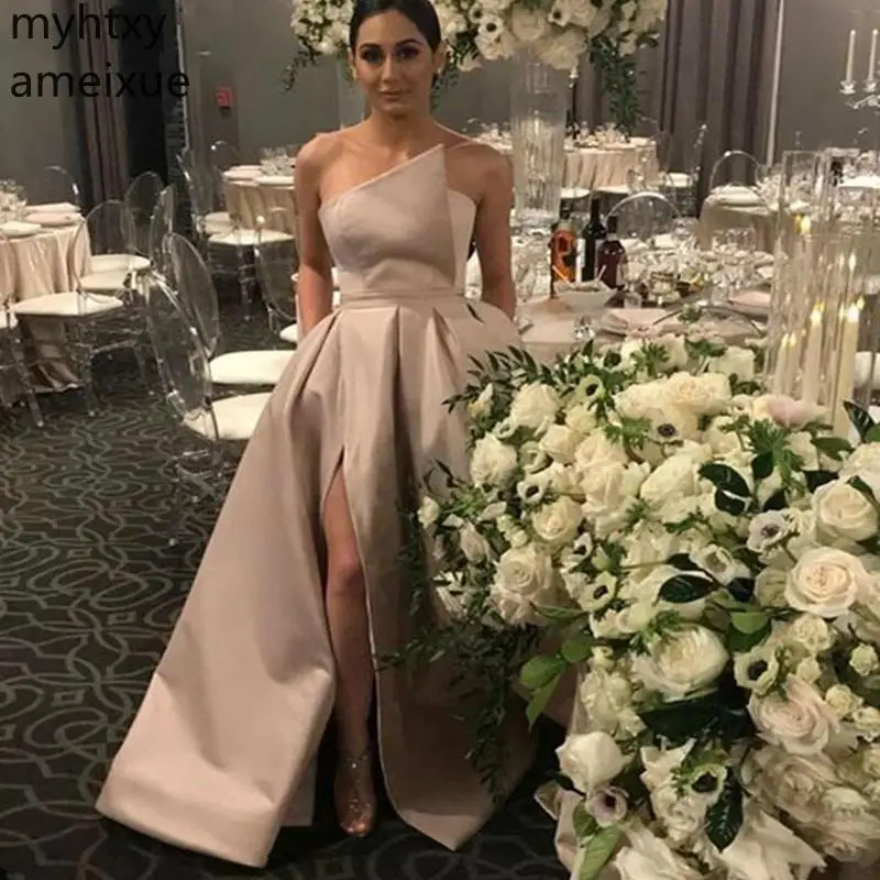 Elegant High Long Plus Size Evening Dresses 2021 Simple Slit Sleeveless Arabic Style Champagne Women Formal Gowns Robe De Soiree
Elegant High Long Plus Size Evening Dresses 2021 Simple Slit Sleeveless Arabic Style Champagne Women Formal Gowns Robe De Soiree
