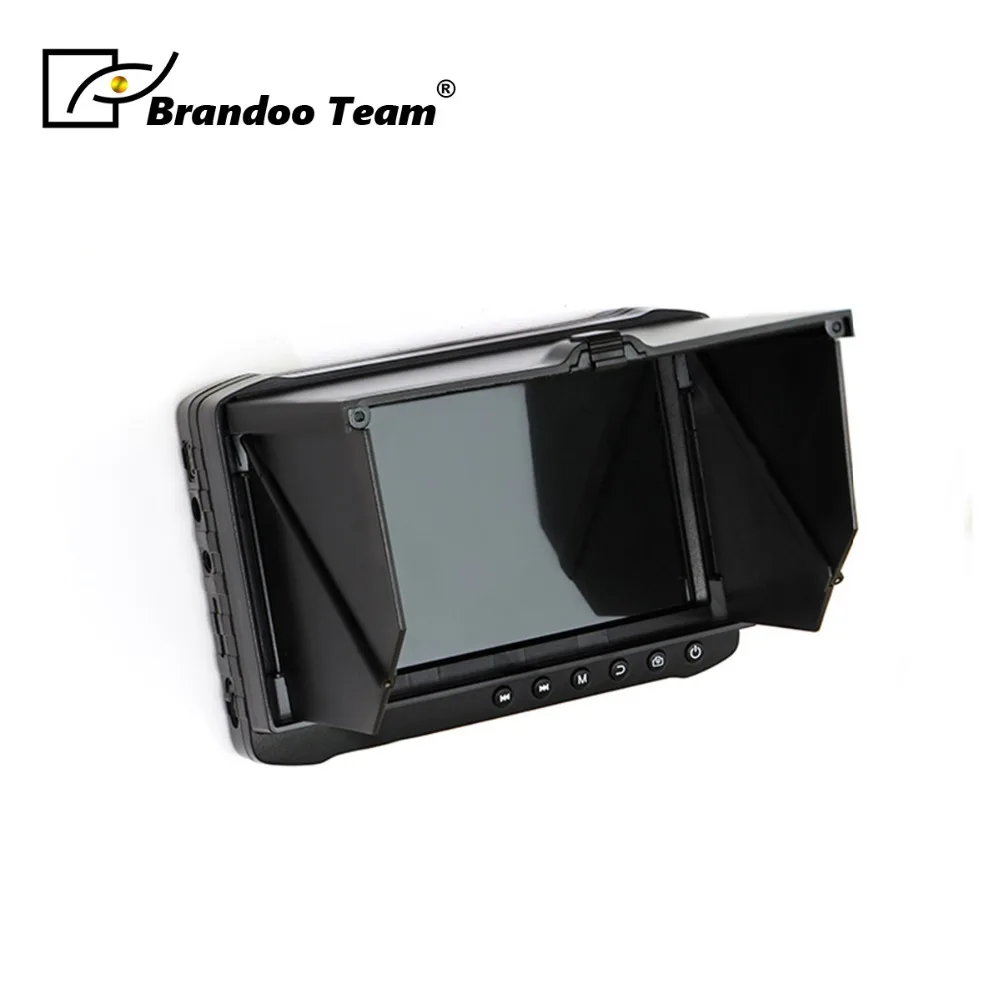 5 inch DVR monitor with visor