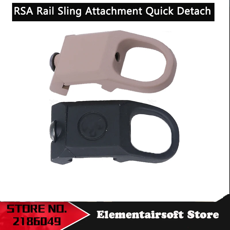 Element Airsoft Tactical RSA Rail Sling Attachment Quick Detach Sling Swivel Mount Adapter Rifle Gun Accessories
Element Airsoft Tactical RSA Rail Sling Attachment Quick Detach Sling Swivel Mount Adapter Rifle Gun Accessories