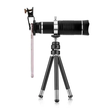 20X Zoom Mobile Phone Telescope Lens Optical Telephoto Camera Lens With Tripod HD Telescope Universal For Smartphones
20X Zoom Mobile Phone Telescope Lens Optical Telephoto Camera Lens With Tripod HD Telescope Universal For Smartphones