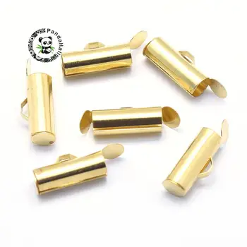 18x4.5mm 200pcs Unplated Brass Cord Ends, for Ball Chain, Slide On End Clasp Tubes, Slider End Caps, Lead Free & Cadmium Free
18x4.5mm 200pcs Unplated Brass Cord Ends, for Ball Chain, Slide On End Clasp Tubes, Slider End Caps, Lead Free & Cadmium Free