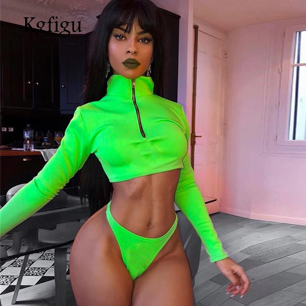 KGFIGU 2 piece set women 2019 Latest style long sleeve zipper tops and thong shorts tracksuits beachwear festival clothing
KGFIGU 2 piece set women 2019 Latest style long sleeve zipper tops and thong shorts tracksuits beachwear festival clothing