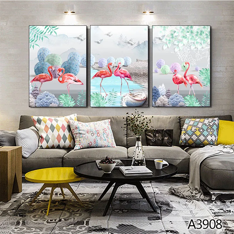 3 Pieces Oil Painting By Numbers Flower Acrylic Paint Wall Painting Flamingo Picture Coloring By Numbers on Canvas Home Decor
3 Pieces Oil Painting By Numbers Flower Acrylic Paint Wall Painting Flamingo Picture Coloring By Numbers on Canvas Home Decor