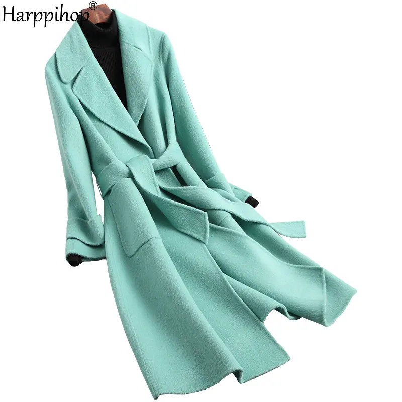 2019 Women new fashion Bright colors wool jacket lady long style leisure Fall/Winter wool coat 
2019 Women new fashion Bright colors wool jacket lady long style leisure Fall/Winter wool coat