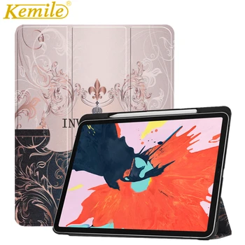 Case for new iPad Pro 12.9 3th case W Pencil Holder Ultra Slim Auto Sleep Wake stand Cover For iPad Pro 12.9 inch 2018 case
Case for new iPad Pro 12.9 3th case W Pencil Holder Ultra Slim Auto Sleep Wake stand Cover For iPad Pro 12.9 inch 2018 case