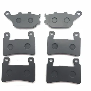 New 6PCS Front Rear Brake Pads For Honda CBR 600 CBR600 F4 Sport 1999-2007 F4i 2001-2006
New 6PCS Front Rear Brake Pads For Honda CBR 600 CBR600 F4 Sport 1999-2007 F4i 2001-2006