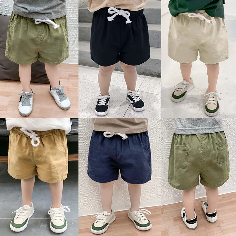 Baby Boy Shorts Summer Casual Short Pants Children Cotton Solid Elastic Shorts Kids Sport Trousers Beach Clothing
Baby Boy Shorts Summer Casual Short Pants Children Cotton Solid Elastic Shorts Kids Sport Trousers Beach Clothing