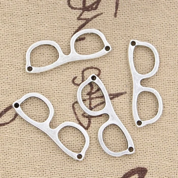20pcs Charms Sunglasses Glasses 29x10mm Handmade Craft Pendant Making fit,Vintage Tibetan Bronze Silver color,DIY For Necklace
20pcs Charms Sunglasses Glasses 29x10mm Handmade Craft Pendant Making fit,Vintage Tibetan Bronze Silver color,DIY For Necklace