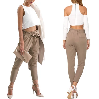 2017 Hot Fashion Women Girls High Waist Solid Loose Long Pants Stretch Ankle Length Slim Trousers Casual Harem pants
2017 Hot Fashion Women Girls High Waist Solid Loose Long Pants Stretch Ankle Length Slim Trousers Casual Harem pants